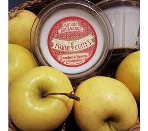 pomme cuite comptoir de famille bougie