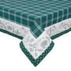 nappe carreaux vert forêt sauvage Clayre & Eef
