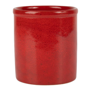 range couvert en grès rouge comptoir de famille