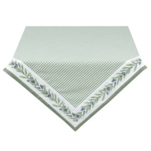 nappe vichy verte olive rectangulaire 150x250 cm