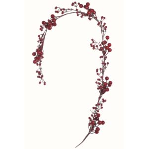 branche de baies rouges de noël blanc mariclo