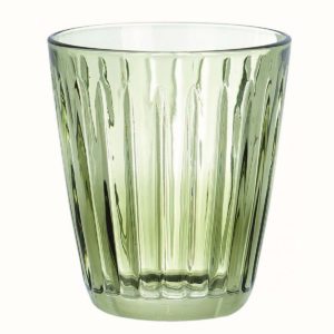 verre à eau vert de noël
