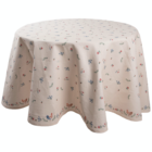 nappe ronde 170 cm de diamètre style campagne poule et coq clayre en eef