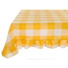 acheter nappe pour pâques carreaux jaunes Belgique