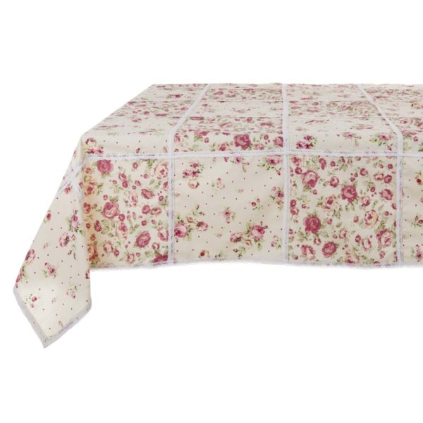nappe patchwork shabby chic rose