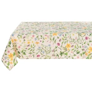 nappe fleurie rectangulaire