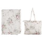 couvre lit taies assorties shabby chic