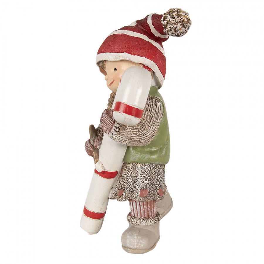 Figurine Dodley lutin du Père Noël - H 12 cm : AUTRES MARQUES - botanic®