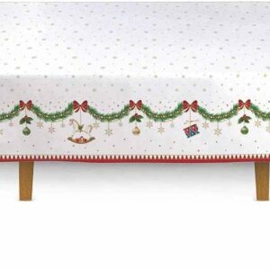 Nappe Rectangulaire En Coton 145x250 CM Collection Rêves De Noël