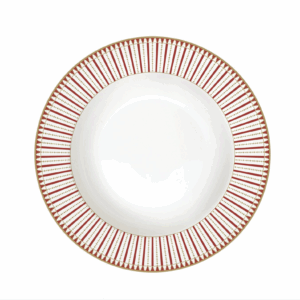Assiette Creuse En Porcelaine Ø22 CM Collection Rêves De Noël