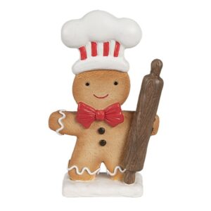 Bonhomme De Noël Pain D'épices Cuistot 11x4x18 CM