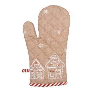 Gant De Cuisine En Coton 20x20 CM Collection Pain d'Epices
